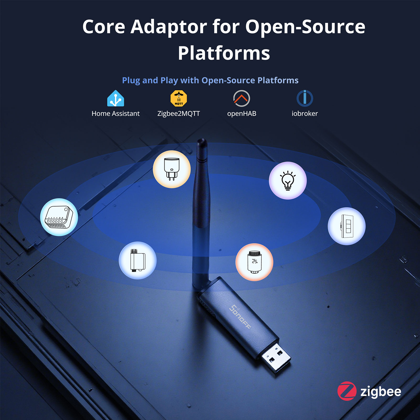 SONOFF Dongle Plus MG24, Dongl - Zigbee Coordinator Stick ulasan dan harga